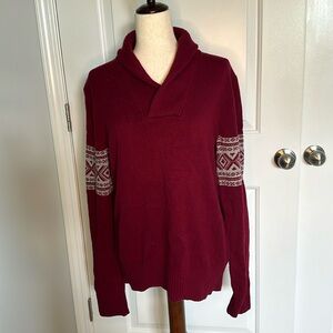 Men’s banana republic red sweater